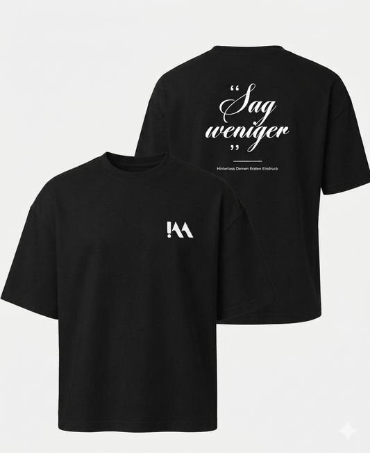Essential Black T-shirt-Box-Fit