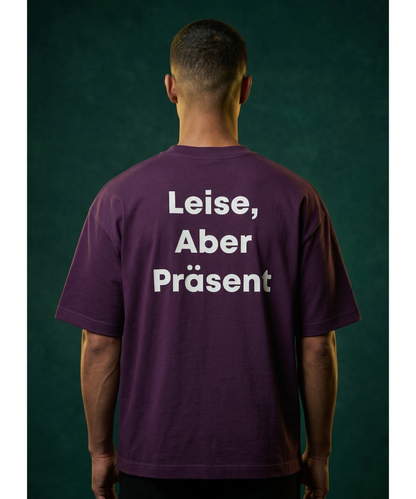 Essential Burgandy T-shirt-Box-Fit